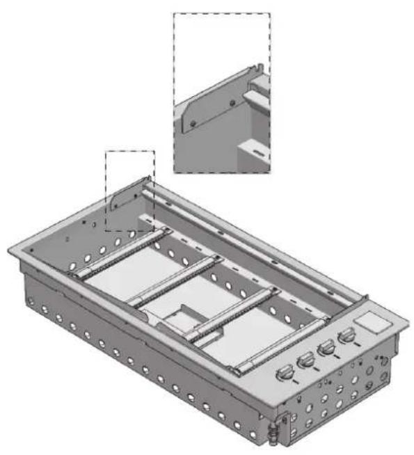 Fulgor Milano FOBQ 601 TY G X - Application of the low cover - 2