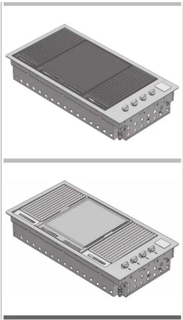 Fulgor Milano FOBQ 601 TY G X - Mod. BBQ 100 cm - 5