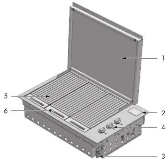 Fulgor Milano FOBQ 601 TY G X - IT 1 - Descrizione del prodotto - 3