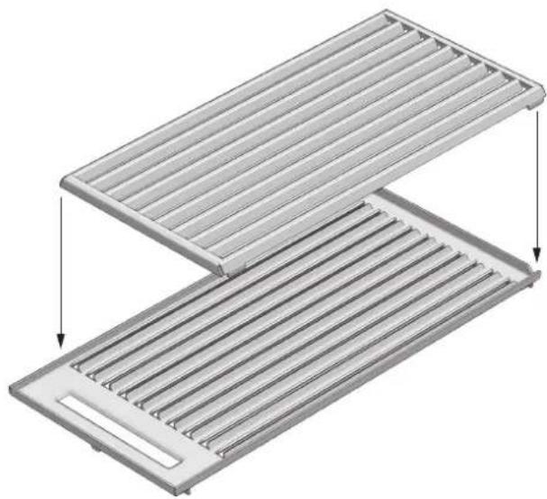 Fulgor Milano FOBQ 602 G X - Barbecue integrado tapa - 3