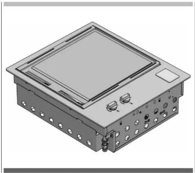 Fulgor Milano FOBQ 602 G X - Mod. BBQ 60 cm - 2