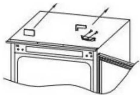 Fulgor Milano FBR 300 F ED - Inversione dello sportello - 1