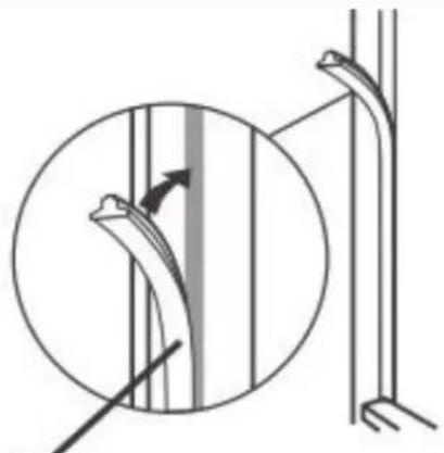 Fulgor Milano FBF 290 NF ED - Mounting the fascia door - 2