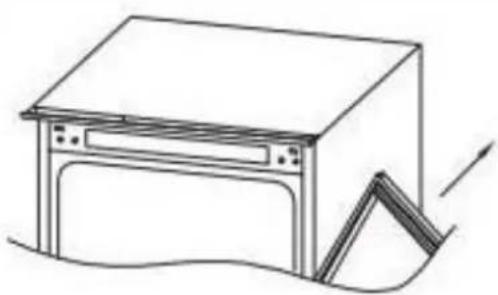 Fulgor Milano FBF 290 NF ED - Inversione degli sportelli - 2