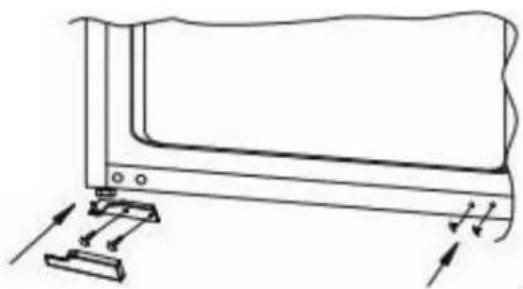 Fulgor Milano FBF 290 NF ED - Inversione degli sportelli - 4