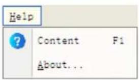 Help ? Content F1 About...