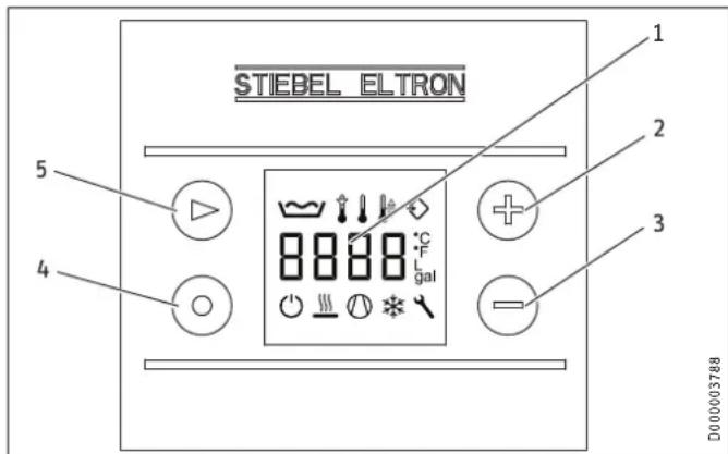 STIEBEL ELTRON 1 2 3 4 5 D000003788