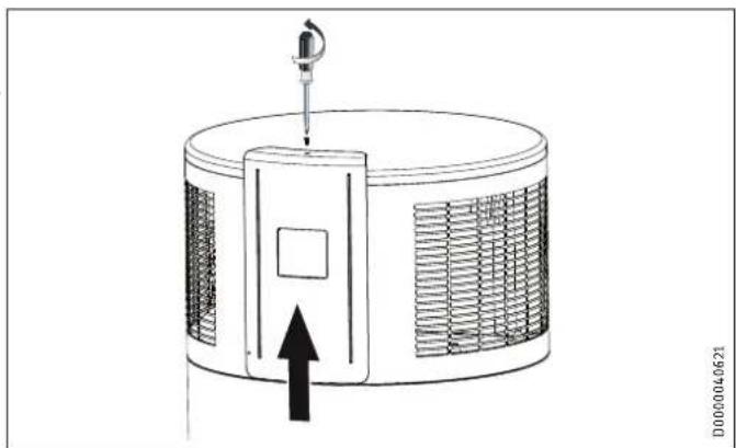 STIEBEL ELTRON WWK 302 - Removing the appliance cover - 1