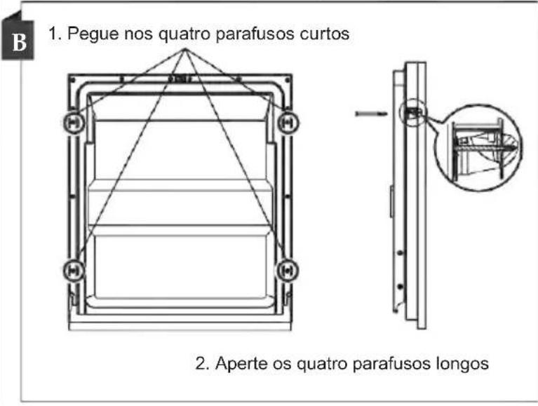 CORBERO CLVM6021W - Dobrar as prateleiras de copos - 2