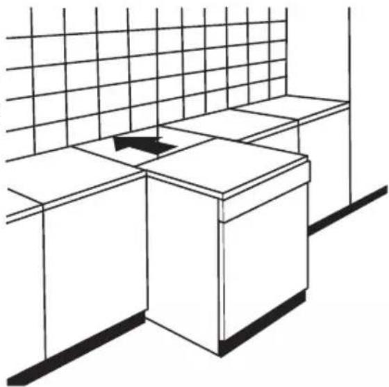 CORBERO CLVM6021W - Montaje entre muebles existentes - 1
