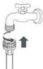 CORBERO CLAS7200D - The connection of inlet pipes and taps - 2