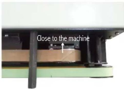 Close to the machine