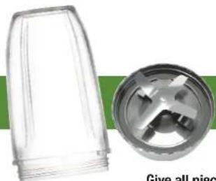 NUTRIBULLET 900 - Here's how to clean it up. - 1