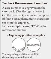 CITIZEN CA0368-56E - Instruction Manual - 1
