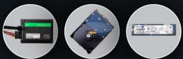 Renkforce Core i5 11600K CR-AS-00012 - EINBAU DER FESTPLATTEN - 2