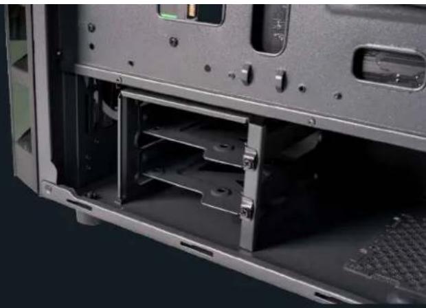 an deine Festplatte, es Mainboards an.