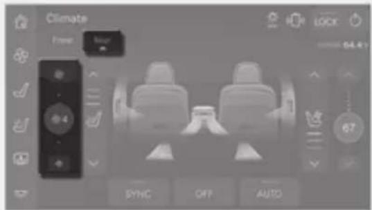 Climate Speed Speed Limit 64.4V SYNC OFF AUTO