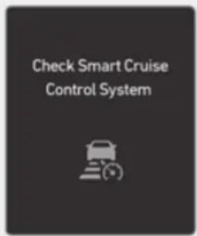 Check Smart Cruise Control System