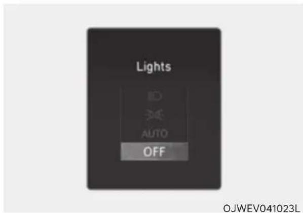 Lights ID AUTO OFF OJWEV041023L