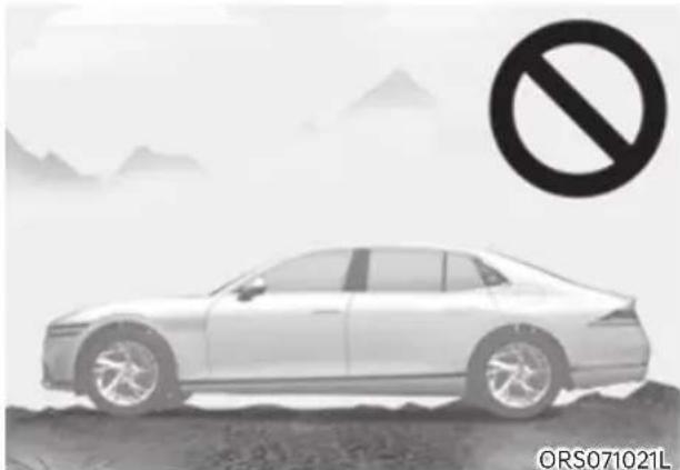 HYUNDAI Genesis G90 (2023) - Limitations of Remote Smart Parking Assist - 3