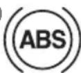 HYUNDAI Genesis G90 (2023) - Anti-lock Brake System (ABS) warning light - 1