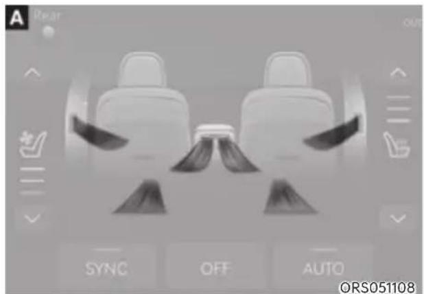 HYUNDAI Genesis G90 (2023) - Front seat mode selection - 1