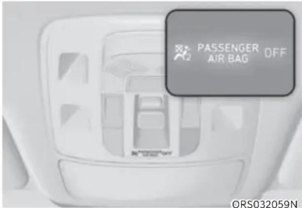 PASSENGER OFF AIR BAG ORS032059N
