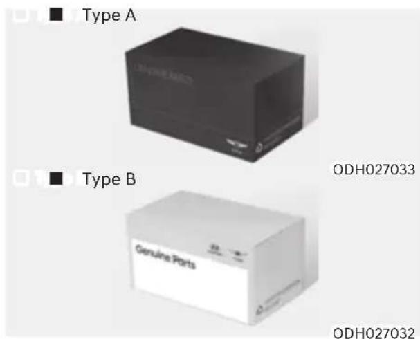 Type A Type B ODH027033 Genuine Ports ODH027032