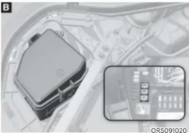 HYUNDAI Genesis G90 (2023) - Engine Compartment Panel Fuse Replacement - 2