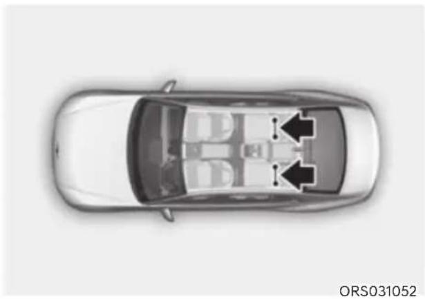 HYUNDAI Genesis G90 (2023) - Lower Anchors and Tether for Children (LATCH System) - 1
