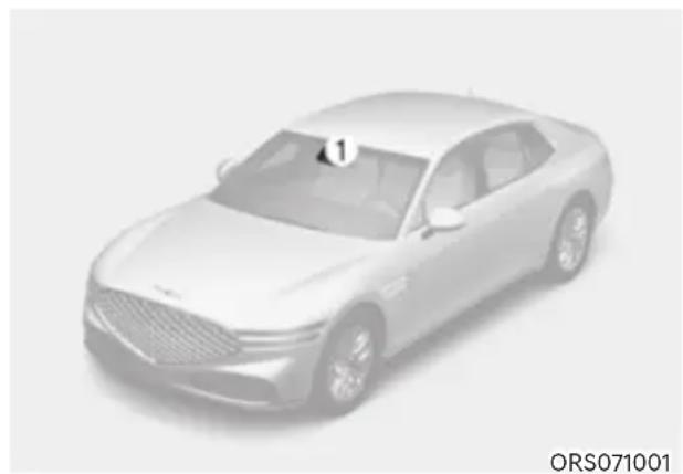 HYUNDAI Genesis G90 (2023) - Leading vehicle departure alert function - 1