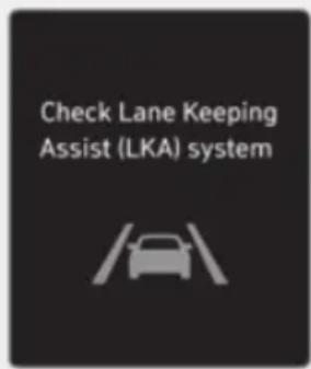 Check Lane Keeping Assist (LKA) system