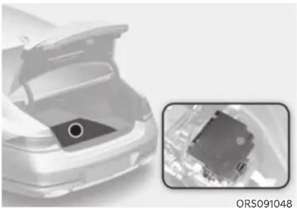 HYUNDAI Genesis G90 (2023) - Trunk fuse panel (Battery junction block) - 1