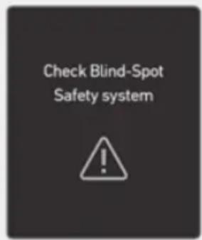 Check Blind-Spot Safety system