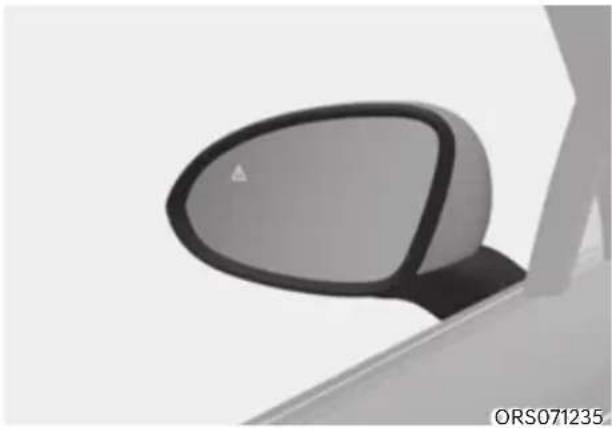 HYUNDAI Genesis G90 (2023) - Safe Exit Assist Operation Collision warning when exiting vehicle - 1