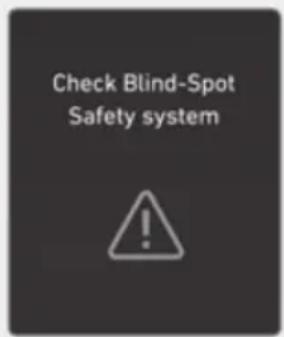 Check Blind-Spot Safety system