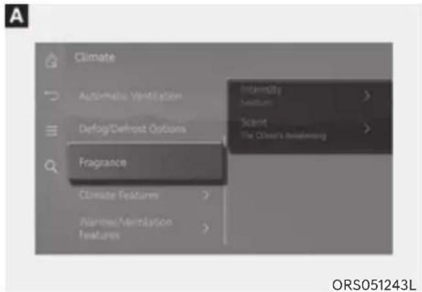 Climate Automatica Ventification Defog/Defrost Options Fragrance Climate Features Scarlet The Oliver's Amplification ORS051243L
