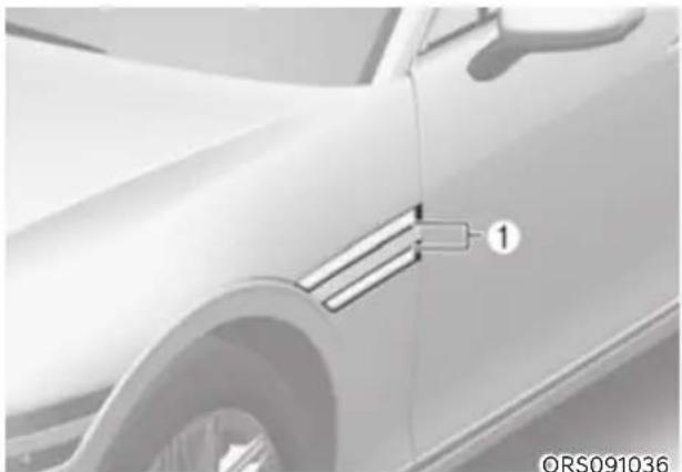 HYUNDAI Genesis G90 (2023) - Side Repeater Lamp Replacement - 1