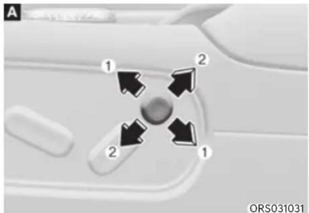 HYUNDAI Genesis G90 (2023) - Manual adjustment (if equipped) - 1