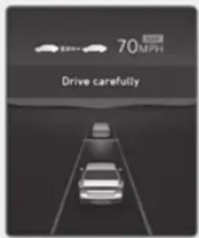 70 MPG Drive carefully