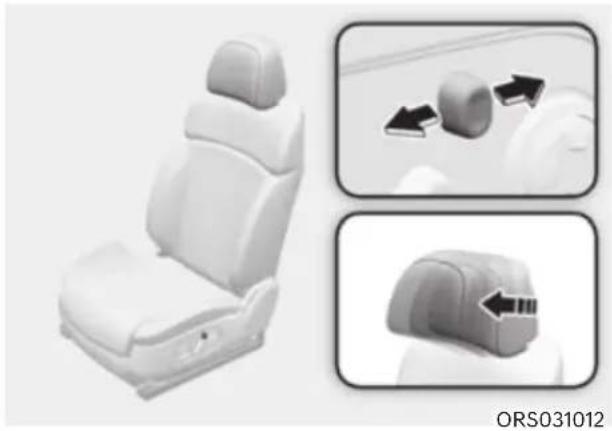 HYUNDAI Genesis G90 (2023) - Adjusting the height up and down - 1