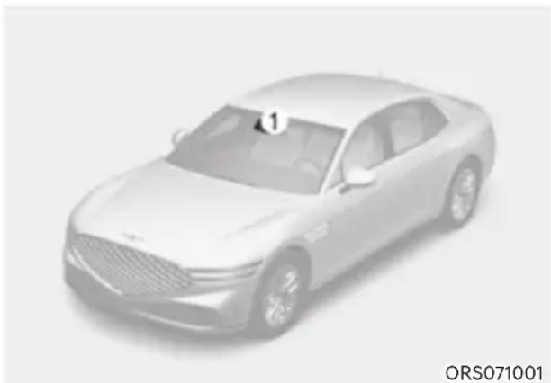 HYUNDAI Genesis G90 (2023) - LANE FOLLOWING ASSIST (LFA) - 1