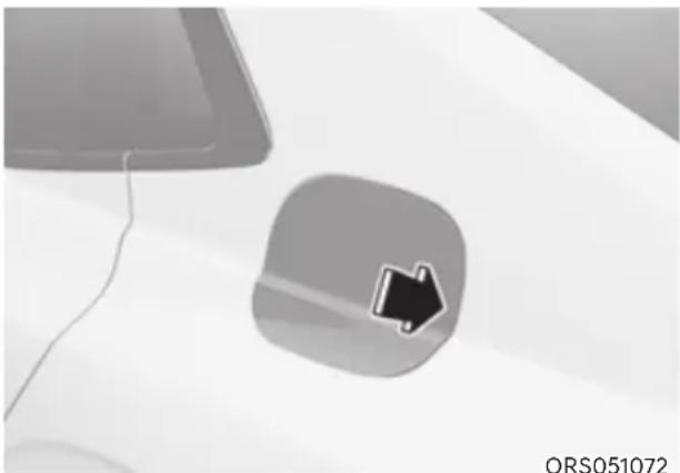 HYUNDAI Genesis G90 (2023) - Opening the Fuel Filler Door - 1