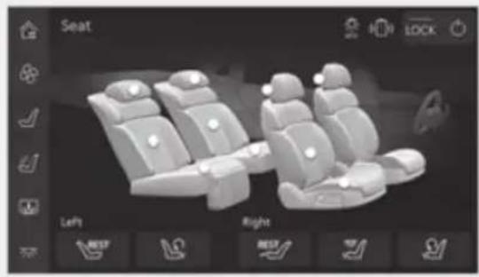 HYUNDAI Genesis G90 (2023) - VIP seat (if equipped) - 1