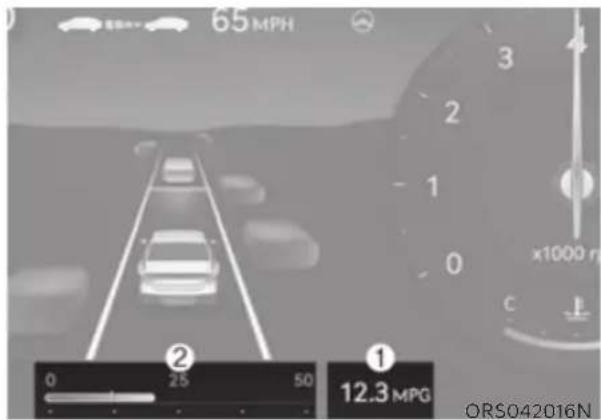 65 MPH 0 25 50 12.3 MPG ORS042016N