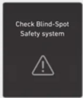 Check Blind-Spot Safety system