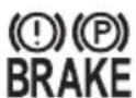 HYUNDAI Genesis G90 (2023) - Parking brake & Brake fluid warning light - 1