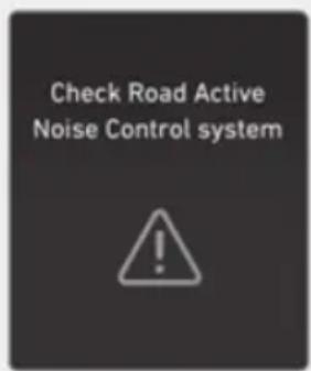 Check Road Active Noise Control system
