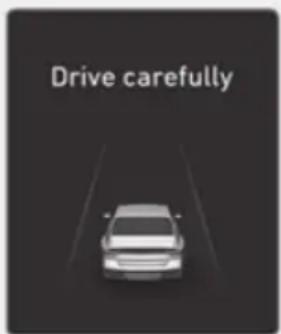 Drive carefully