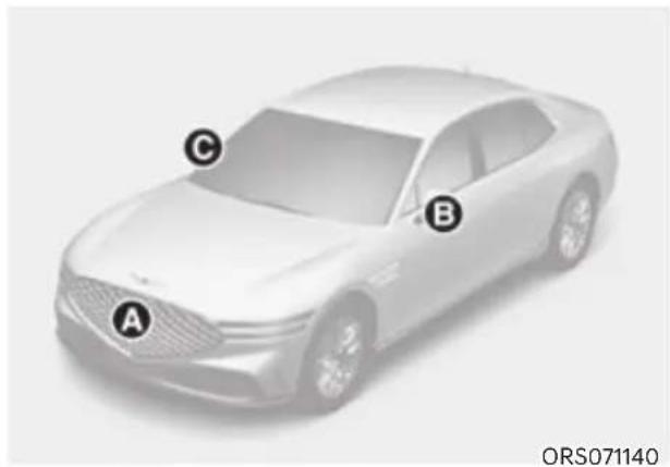 HYUNDAI Genesis G90 (2023) - REMOTE SMART PARKING ASSIST 2 (RSPA 2) - 8
